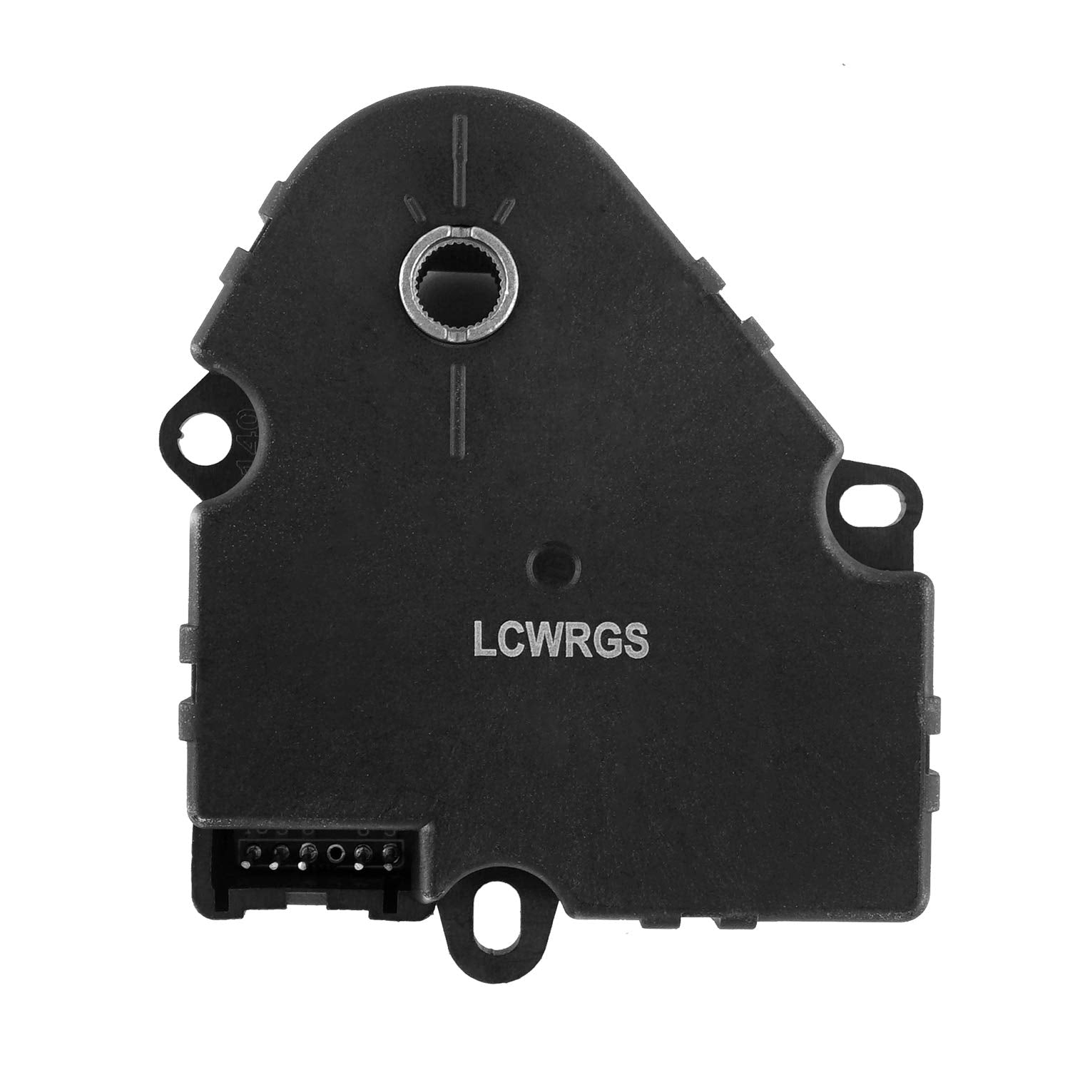 LCWRGS 604-140 blend door actuator front view for Chevy Traverse, direct replacement