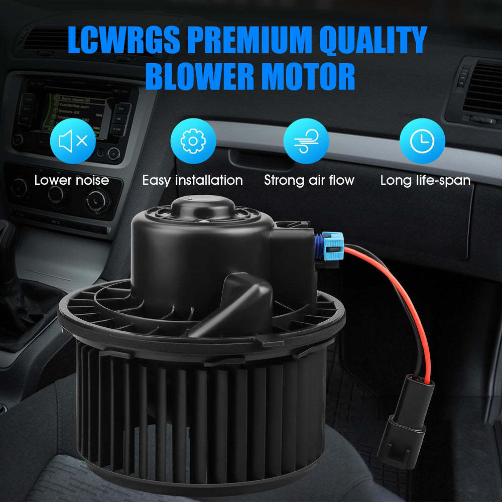 LCWRGS blower motor side view highlighting compact design for smooth operation