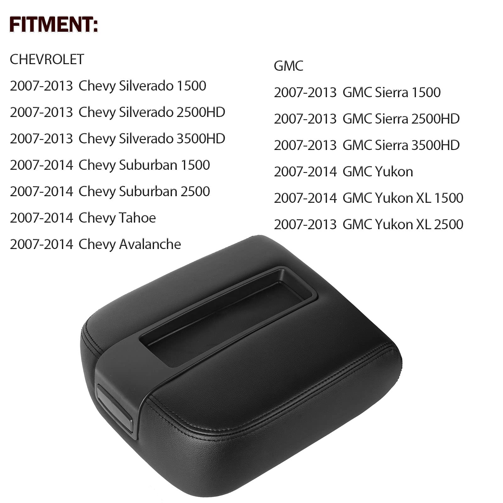 LCWRGS center console lid installed tray detail demonstrates a complete assembly for easy installation.