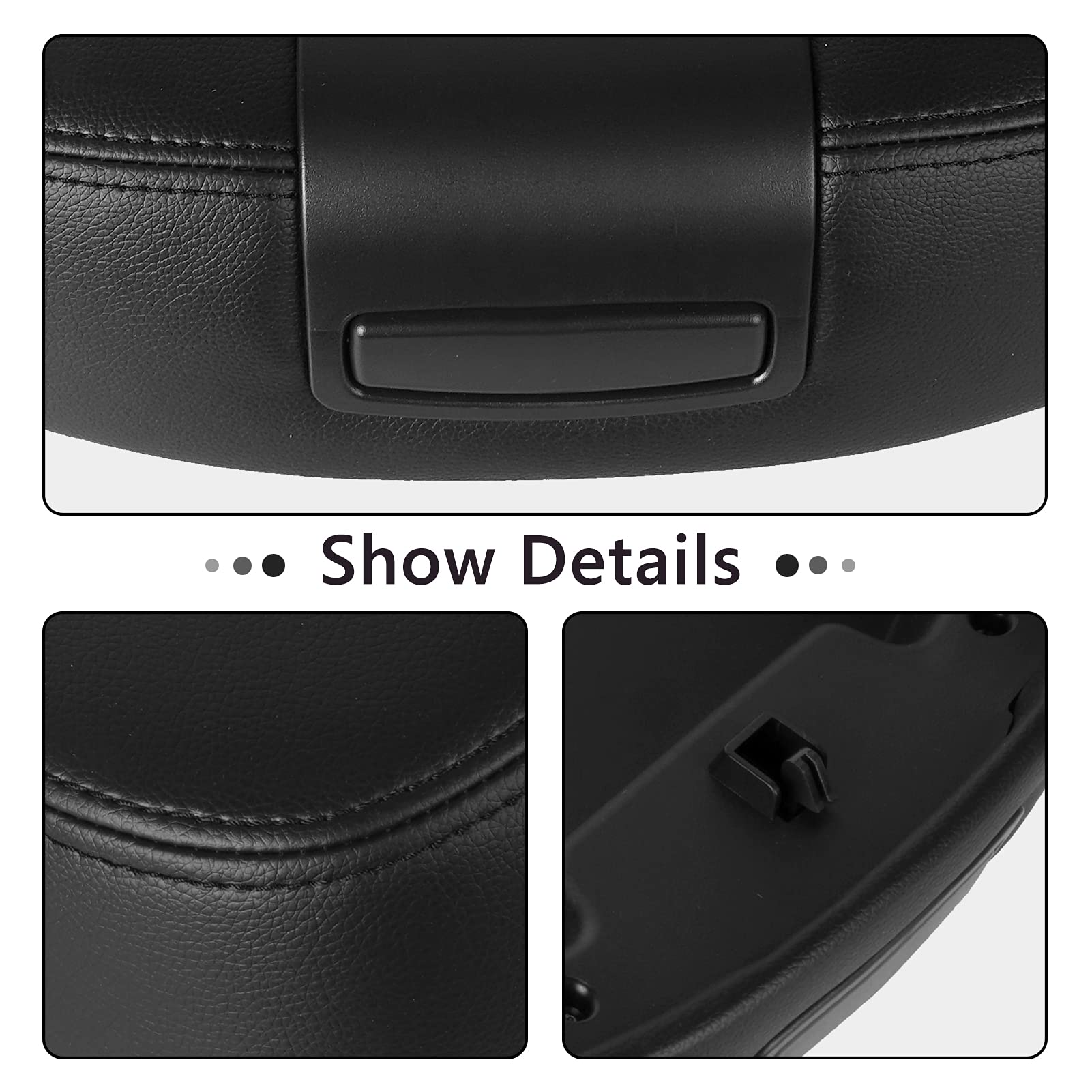 LCWRGS center console lid packaging image signals a ready-to-install replacement kit.