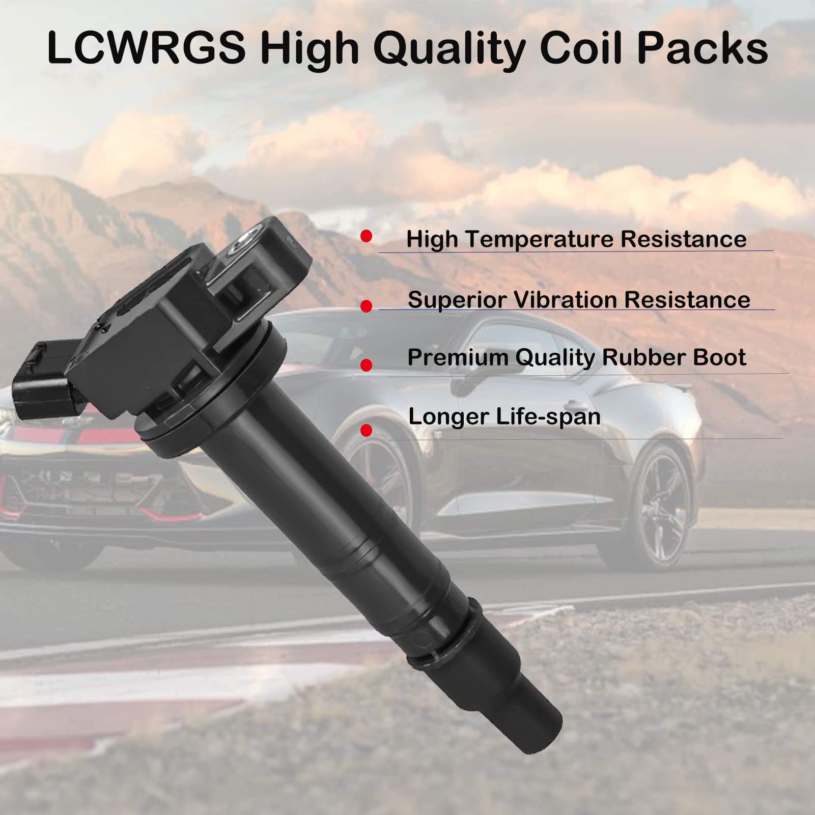 Close view of LCWRGS coil showing high-energy design and epoxy insulation