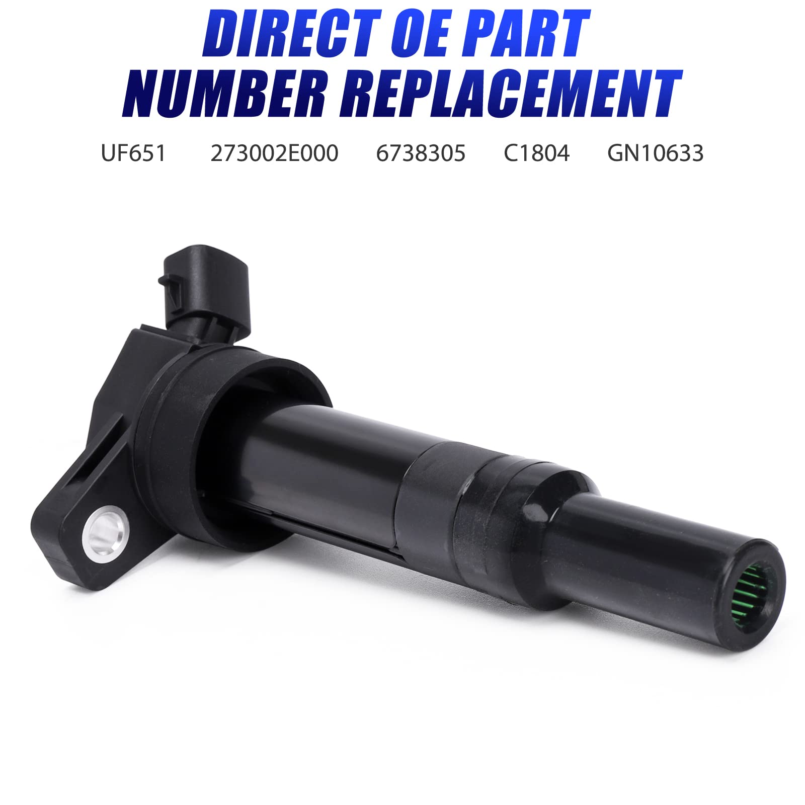 LCWRGS coil pack assembly in hand illustrates easy plug-and-play replacement.
