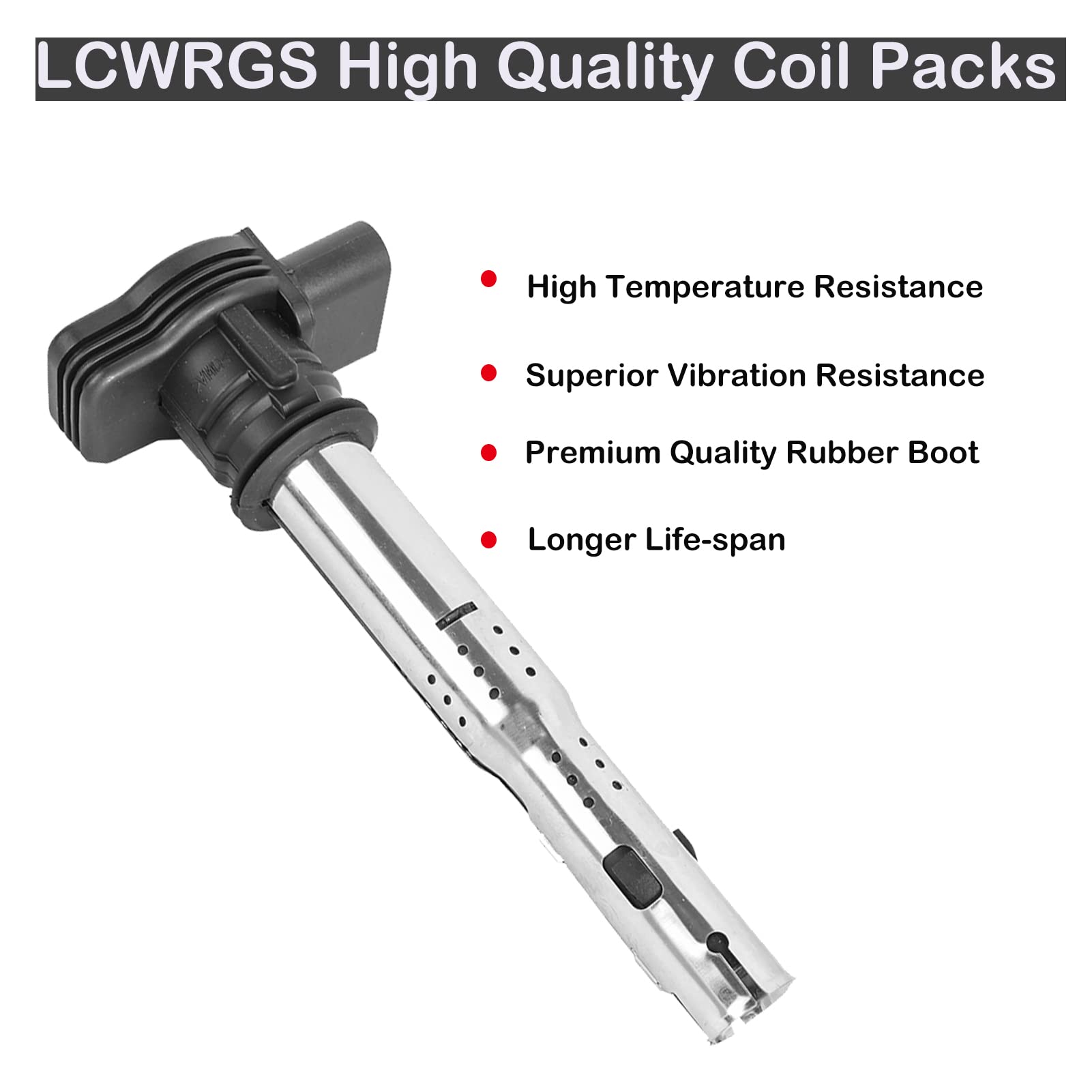 LCWRGS coil pack closeup copper windings indicating high conductivity.