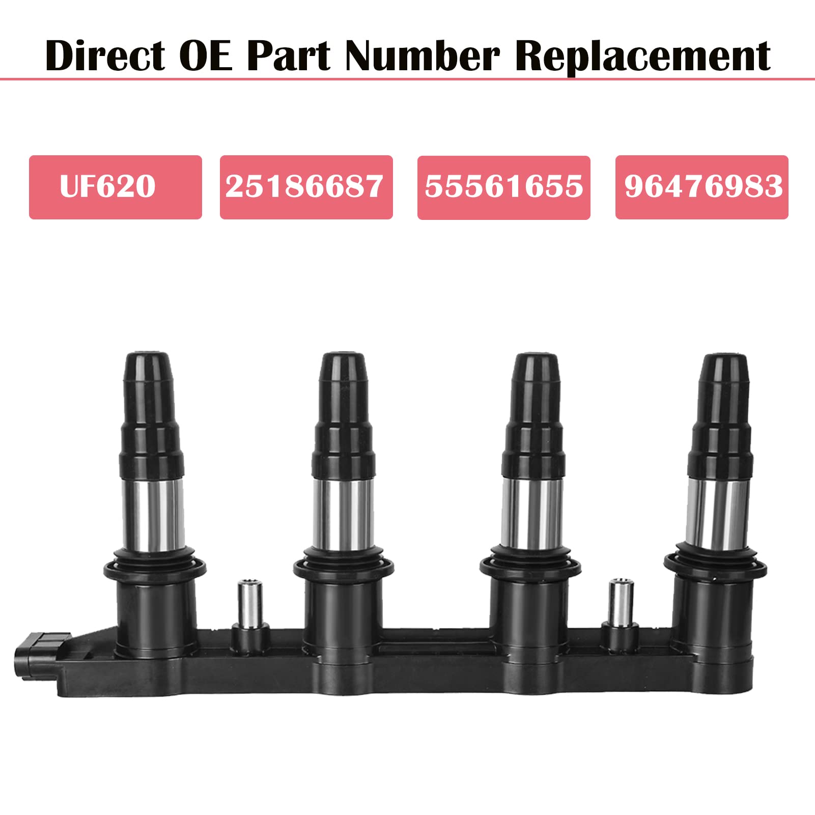 LCWRGS coil-pack components laid out to illustrate complete replacement kit