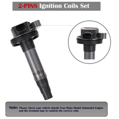 Direct OEM design ignition coils for easy installation on 3.5/3.7L V6 engines