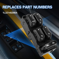 LCWRGS driver-side window switch for Ford Excursion, restores control with easy installation