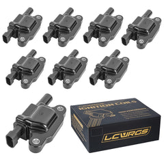 LCWRGS eight-ignition-coils front view, reliable spark for 5.3L V8 trucks