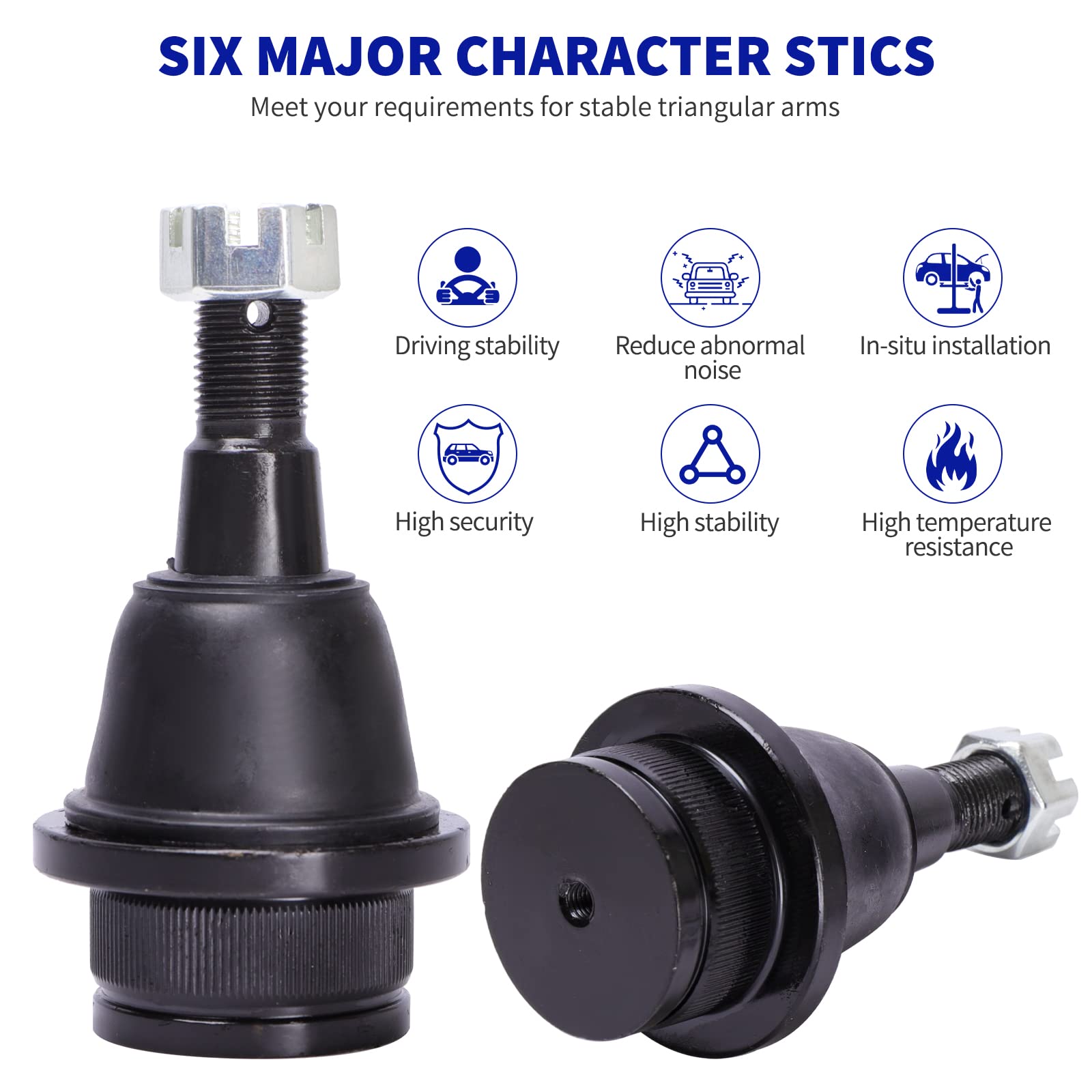 LCWRGS front lower ball joint for Chevy Avalanche, enhanced suspension feel.