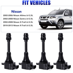 LCWRGS coil pack for 2.5 L4 Sentra supports smoother engine starts