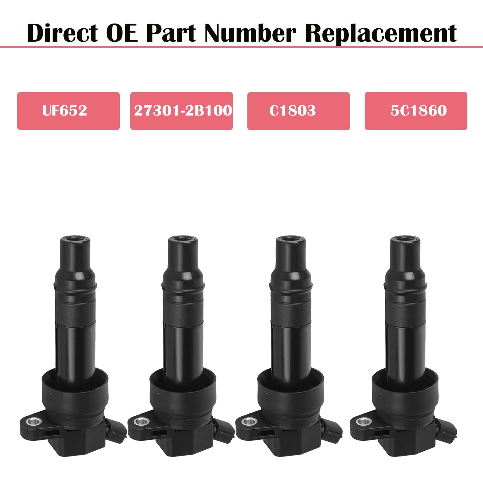 LCWRGS ignition coil pack 4 coils inside packaging ready for replacement
