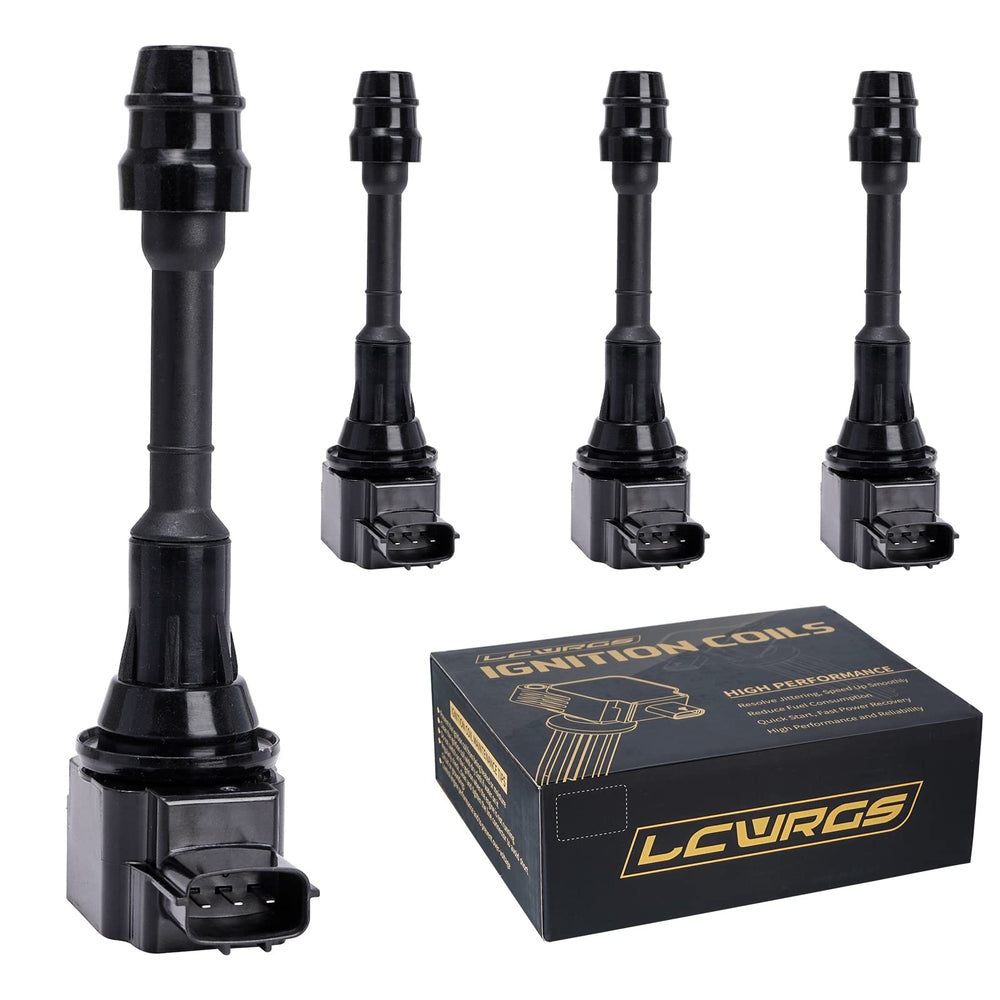 LCWRGS four-coil set ready for Altima replacement to improve reliability