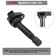 LCWRGS ignition coil pack 6pc for Acura CL 3.2—reliable starting and smoother idle.