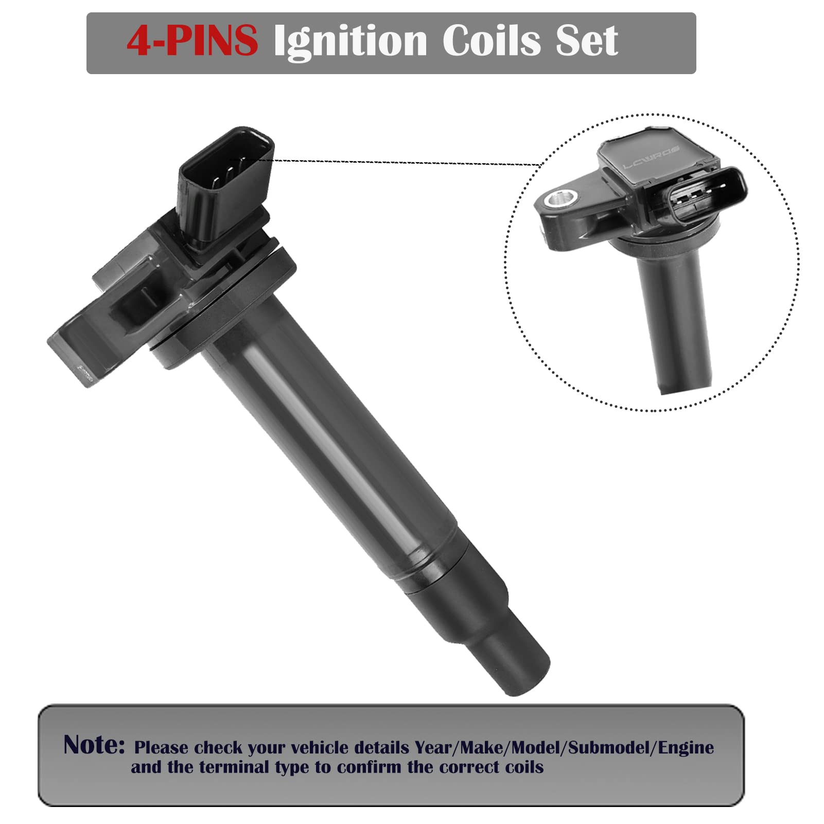 LCWRGS 8pcs packaging image, ready-to-install kit