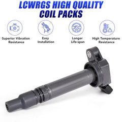 LCWRGS Camry coil pack compatibility highlights broad vehicle coverage.