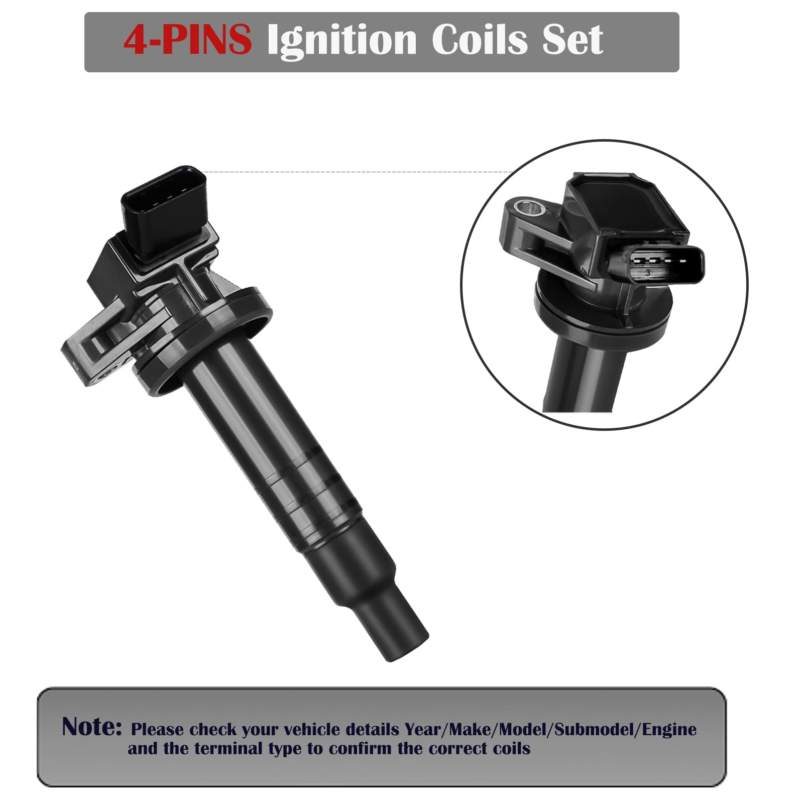 LCWRGS coil pack epoxy dielectric seal for long-lasting performance.