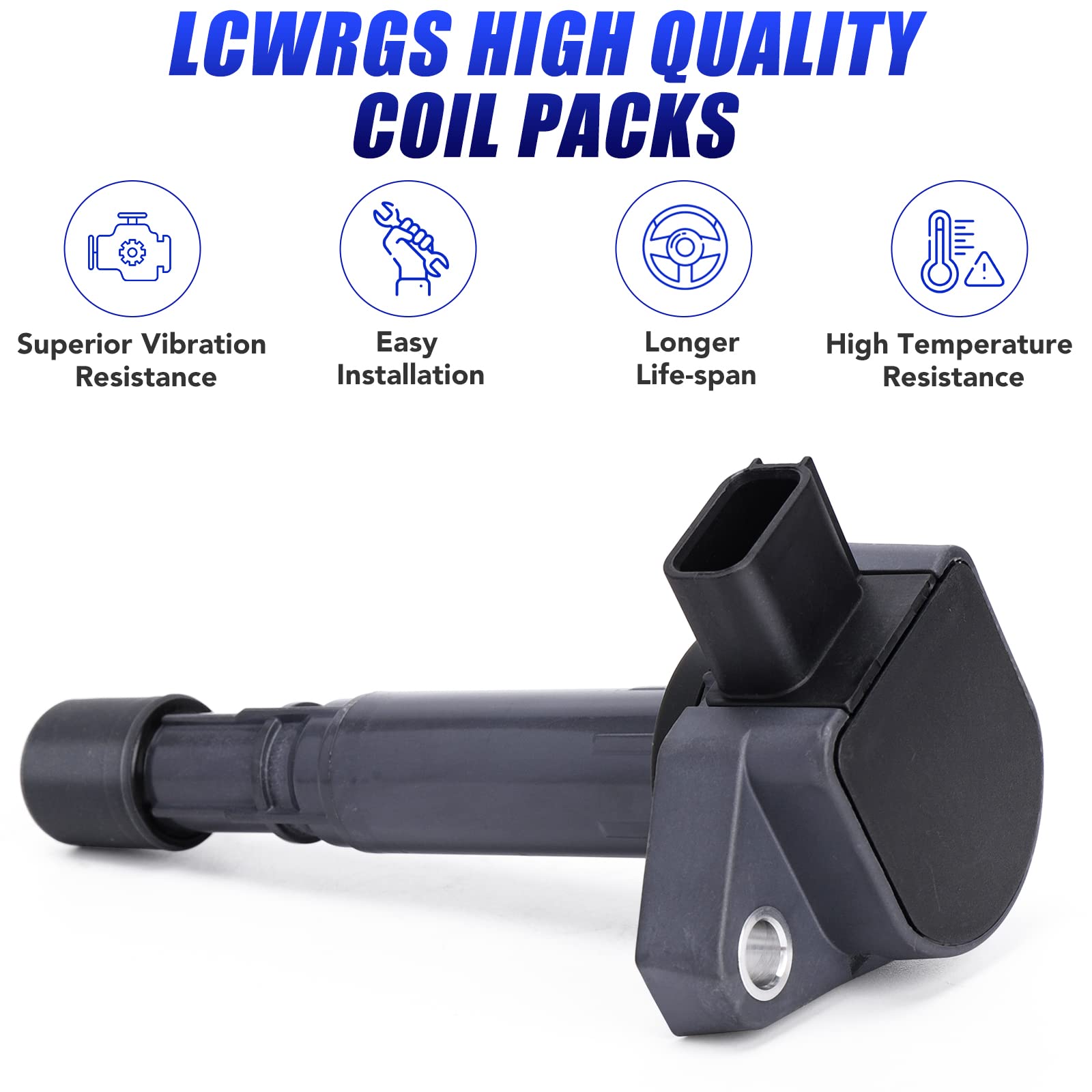 LCWRGS coil pack front view showing compact, durable design.