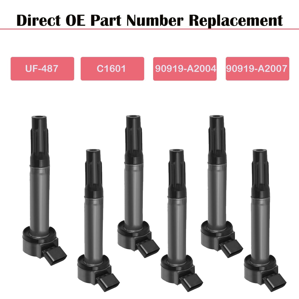 LCWRGS coil pack packaging shows six-coil bundle and warranty.