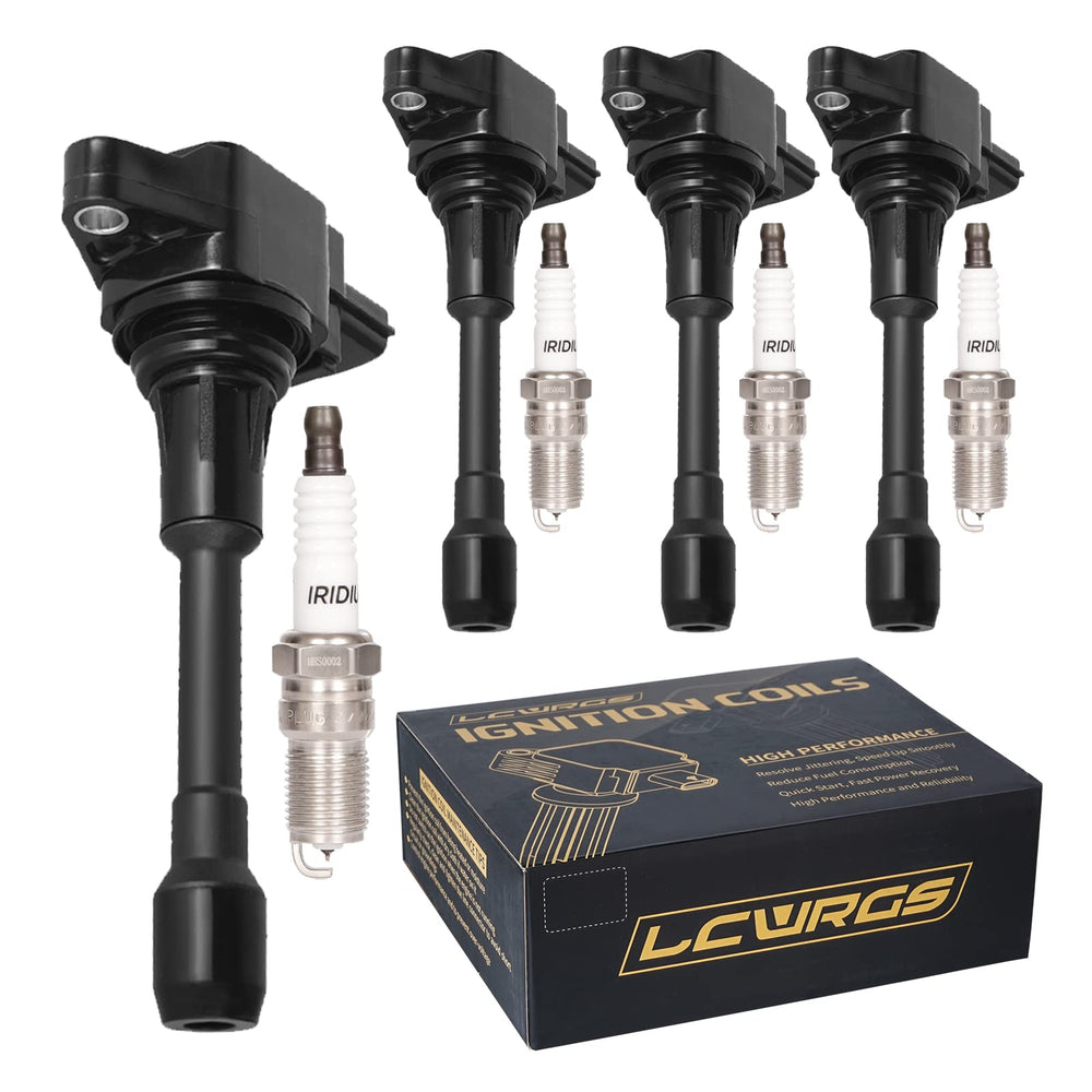 LCWRGS ignition coil pack set for Nissan engines, ready for reliable ignition