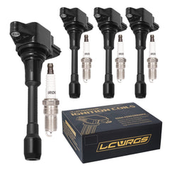 LCWRGS ignition coil pack set for Nissan engines, ready for reliable ignition