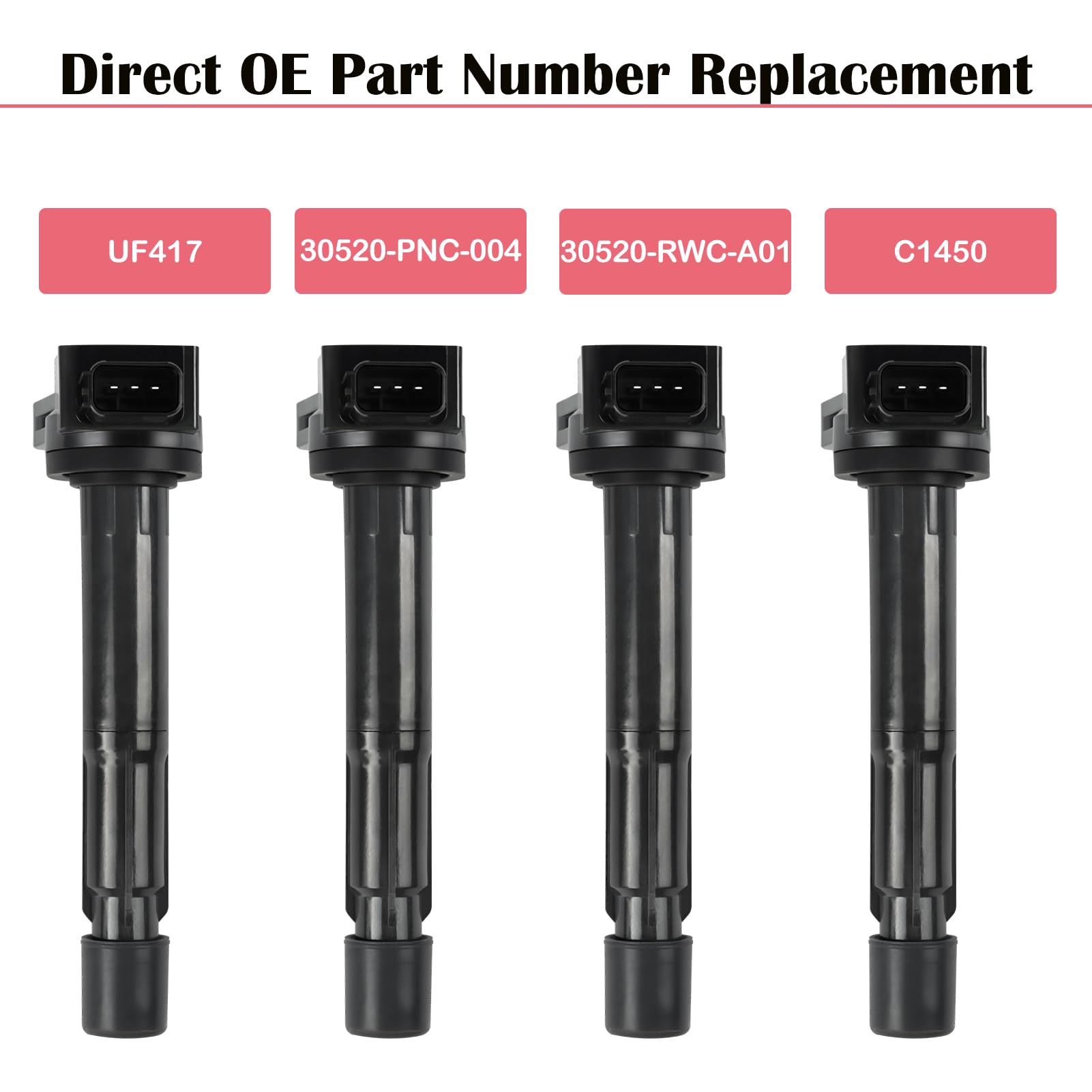LCWRGS ignition coil side profile highlights compact design
