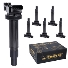 LCWRGS 6-pack ignition coils front view for reliable ignition on 3.0L V6 engines