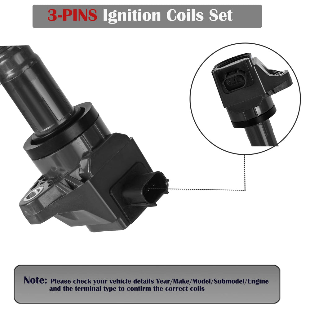 LCWRGS ignition coils for Acura ILX 2.0L 2013–2014 enable consistent starts.