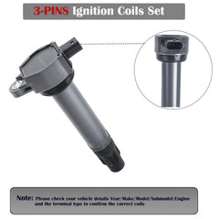 LCWRGS ignition coils packaging label confirming UF557 compatibility.