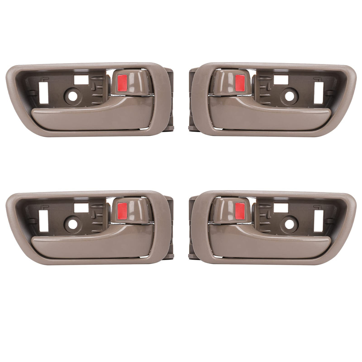 LCWRGS interior door handle for front driver side on Camry, durable replacement.