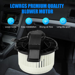 LCWRGS OE-design blower motor shows easy installation on compatible vehicles