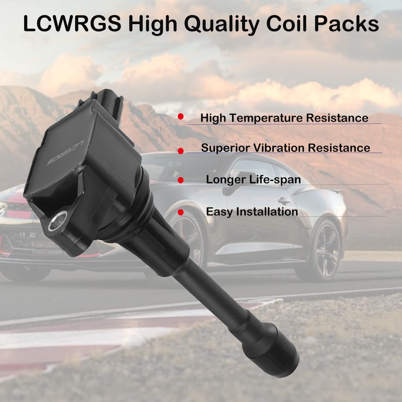 LCWRGS OE-design coils shown for direct replacement and easy installation