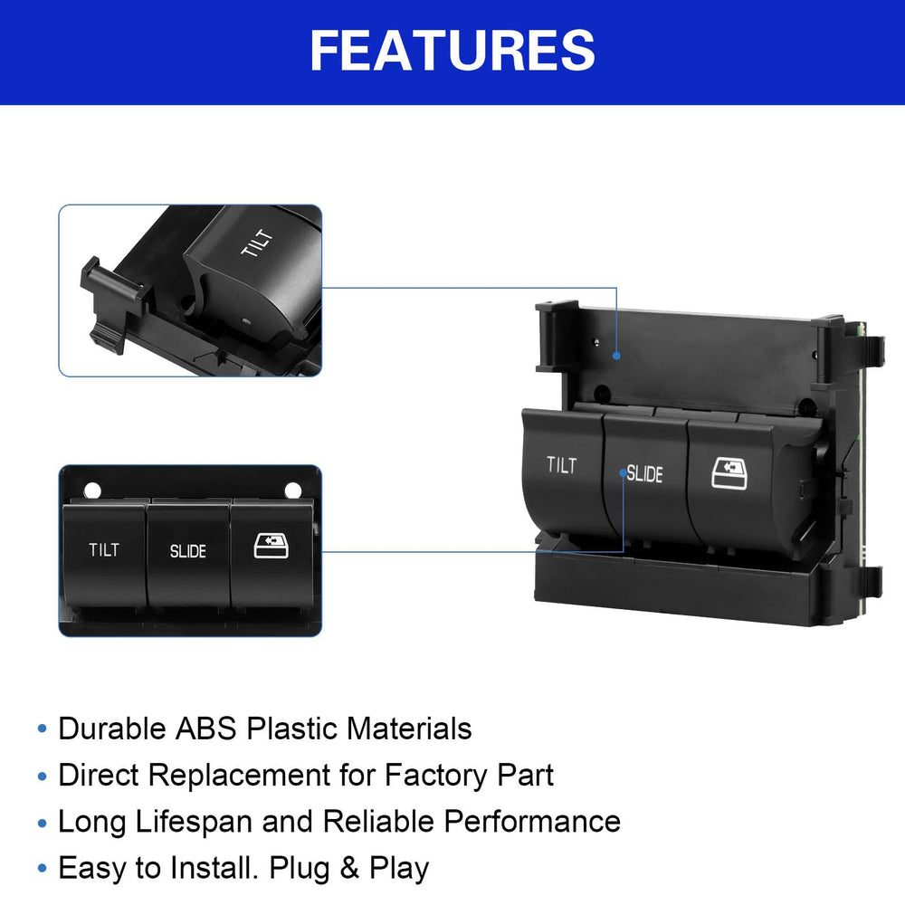 LCWRGS overhead console switch packaging for DIY replacement