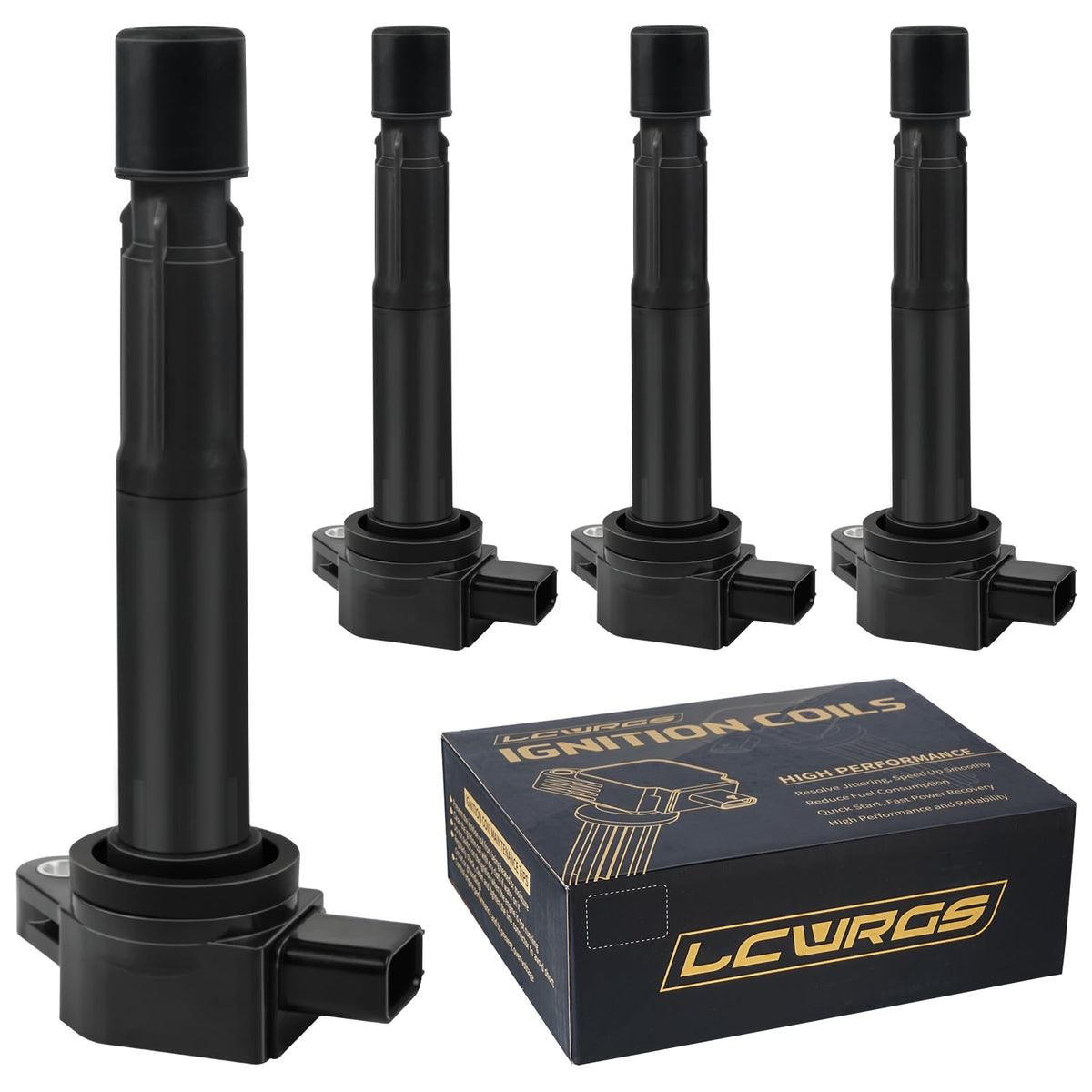 LCWRGS four-coil pack front view for Acura TSX and RDX