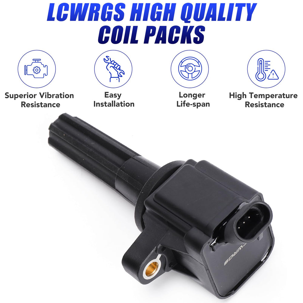 LCWRGS spark plugs close-up showing premium copper core