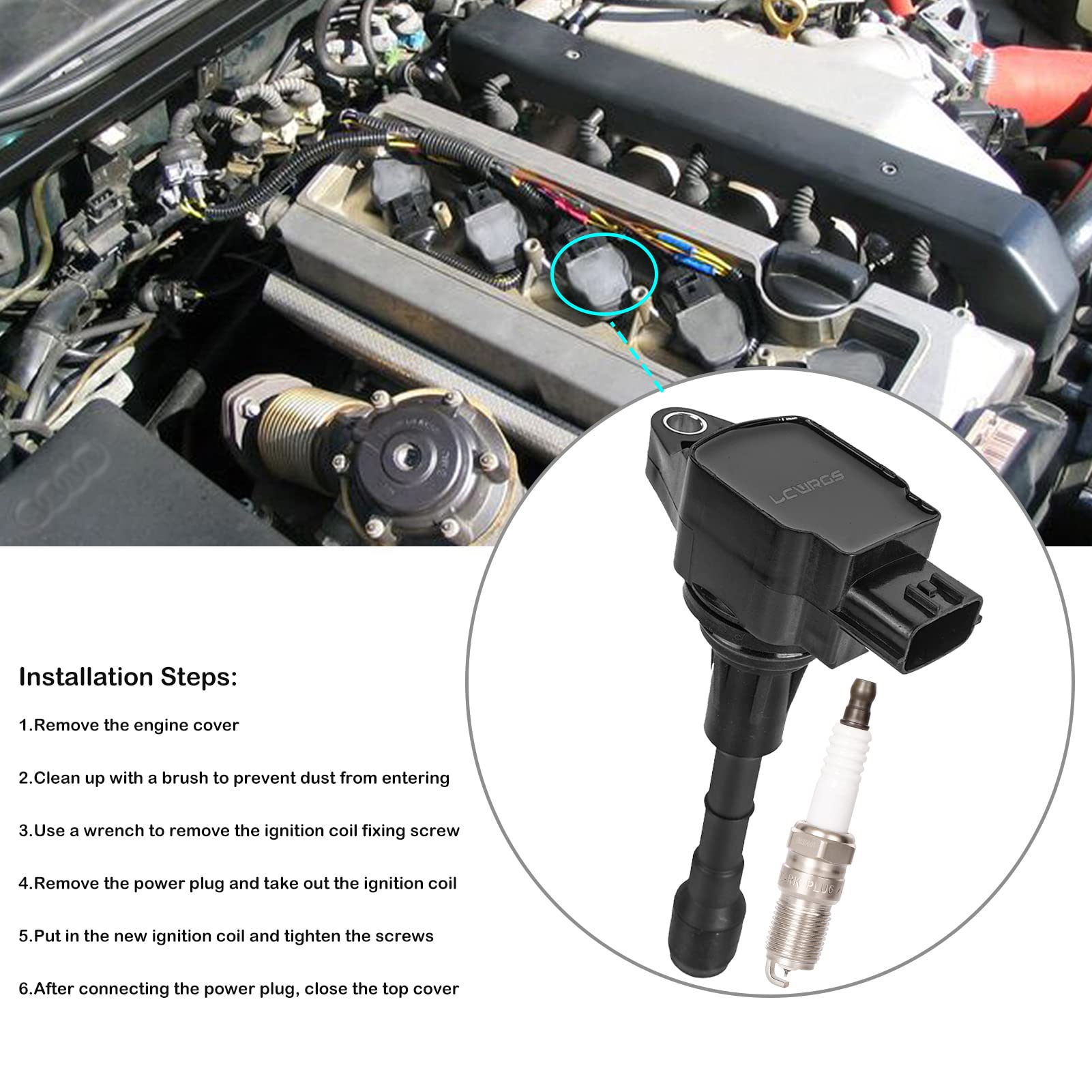 LCWRGS compatible with Nissan Maxima, Altima, Murano, Pathfinder, and Infiniti models