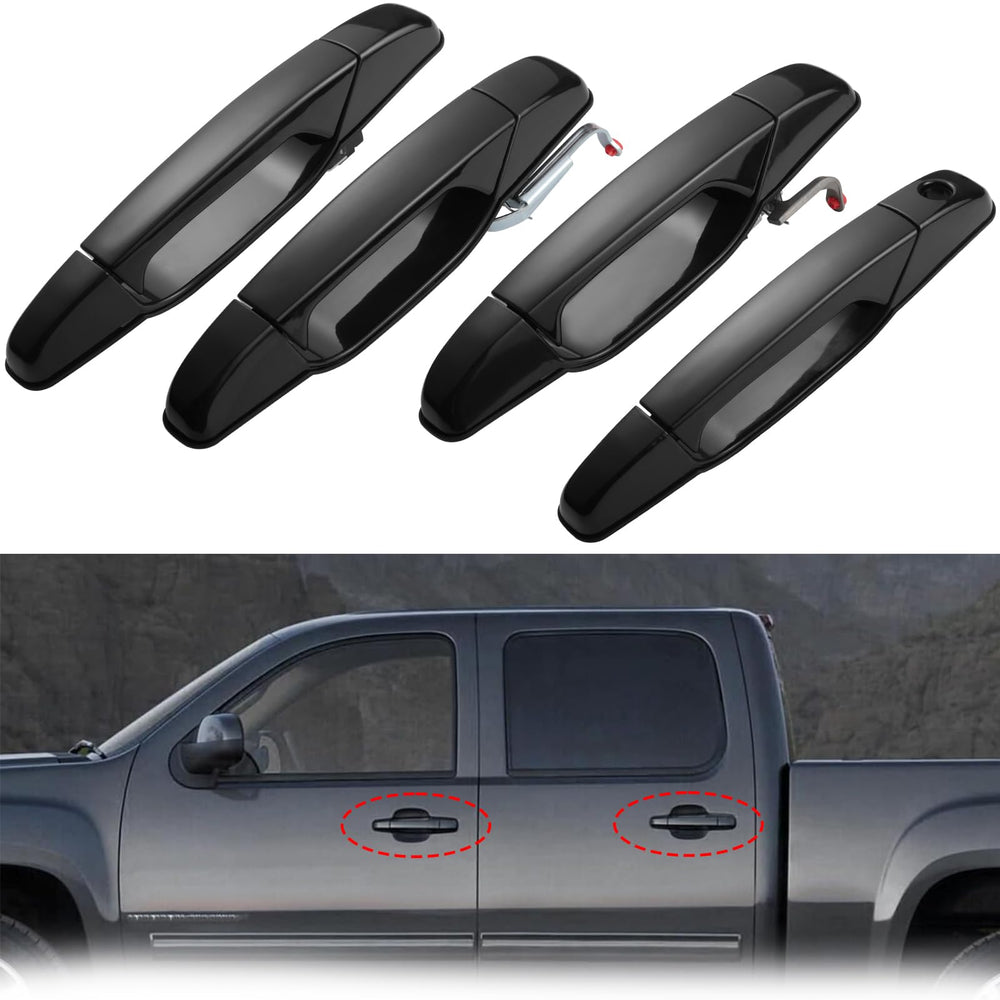 Lcyolada 4P door handle front right exterior—smooth operation