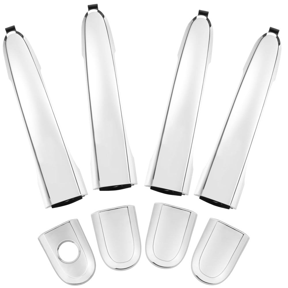 Lcyolada chrome exterior door handle front-right, direct-fit OE replacement.