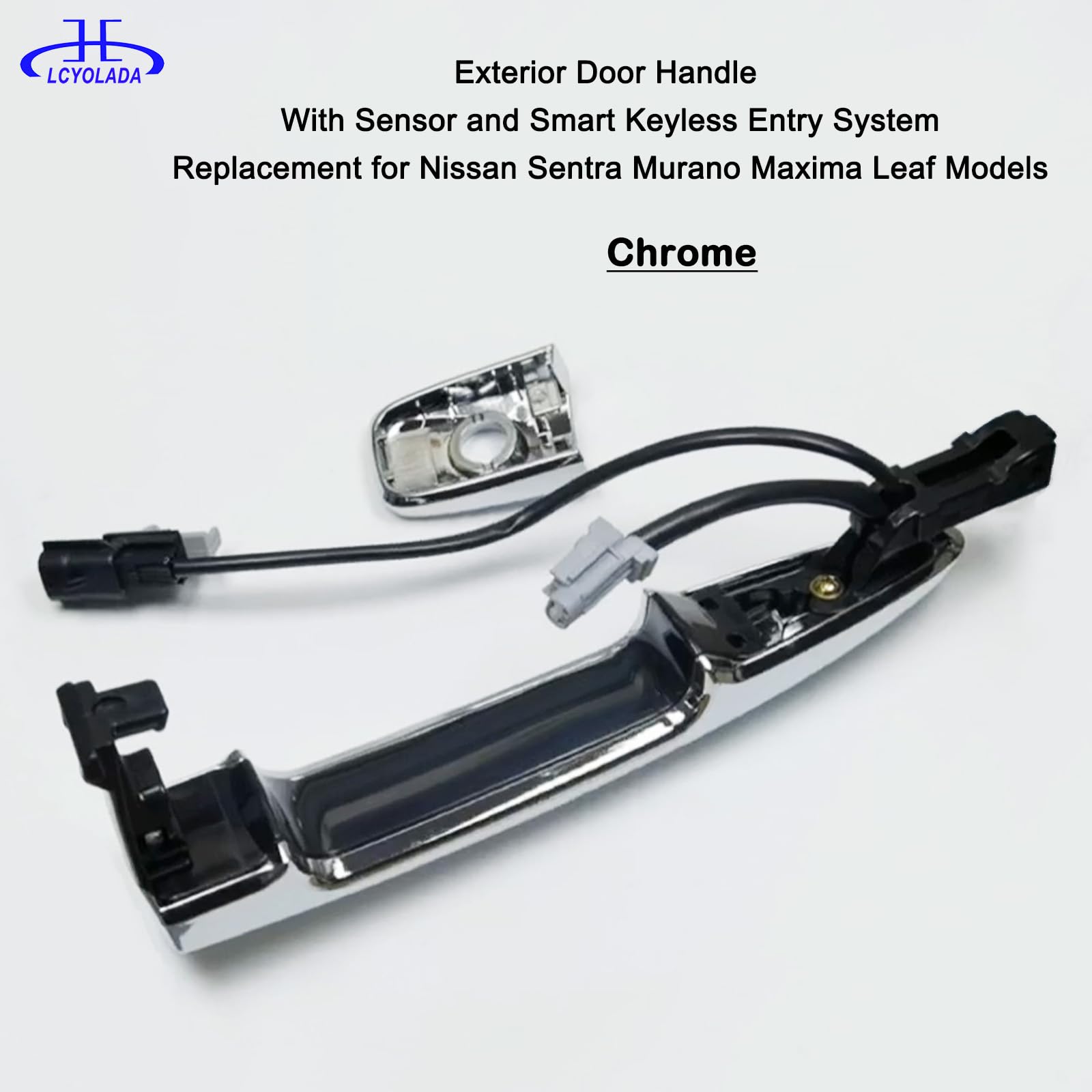 Lcyolada replacement handle for Sentra, Maxima, Murano, and Leaf fits OEM dimensions
