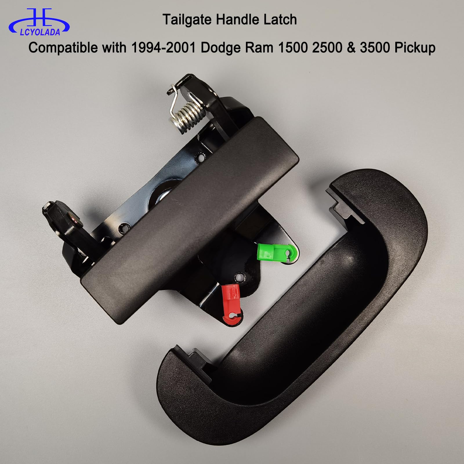 Lcyolada tailgate handle for Dodge Ram 1994-2002 with secure grip