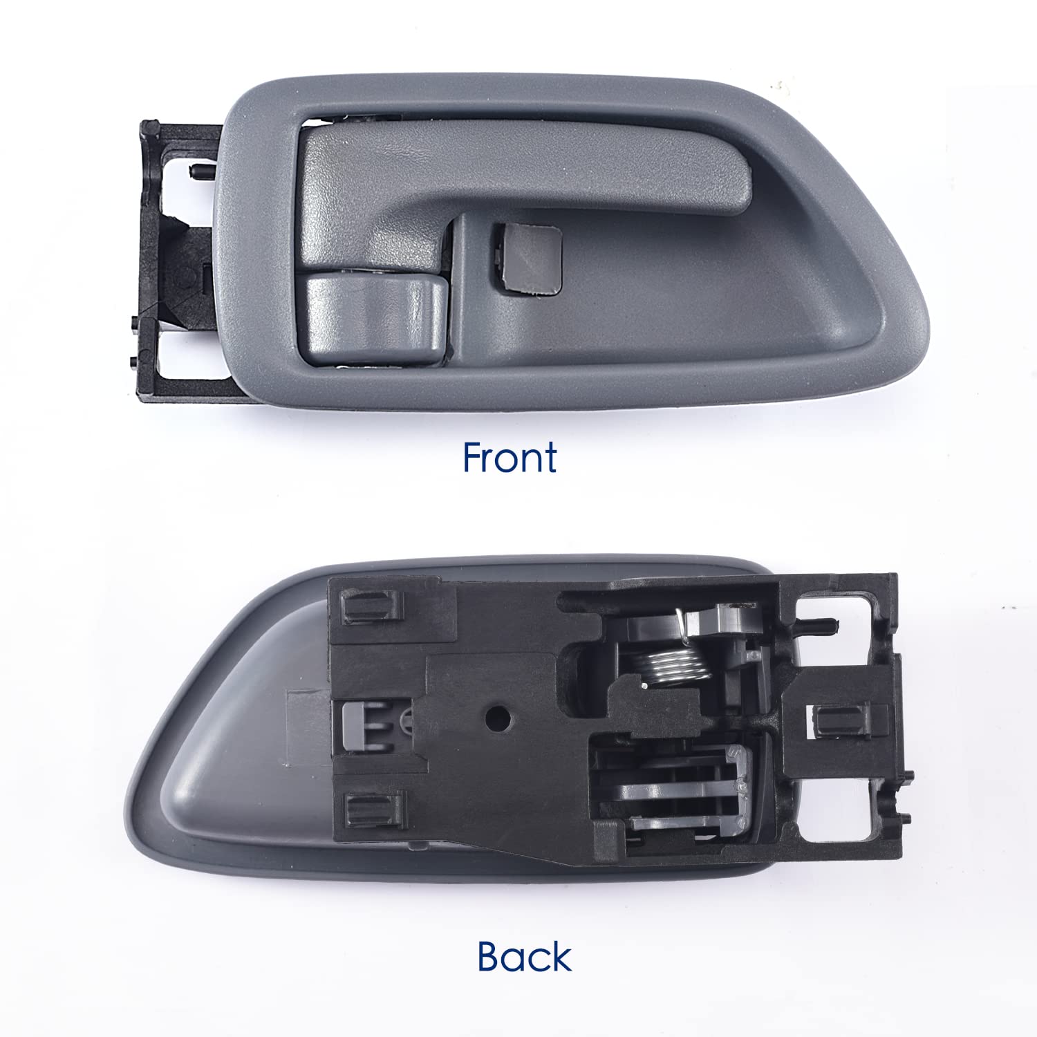 Gray bezel interior door handle for rear-left position by Lcyolada