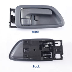 Gray bezel interior door handle for rear-left position by Lcyolada