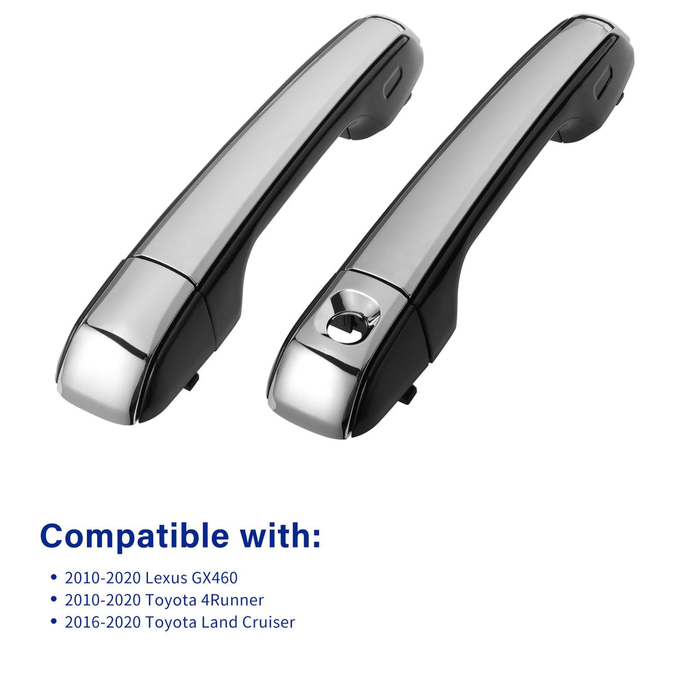Lcyolada door handle closeup reveals reinforced ABS material