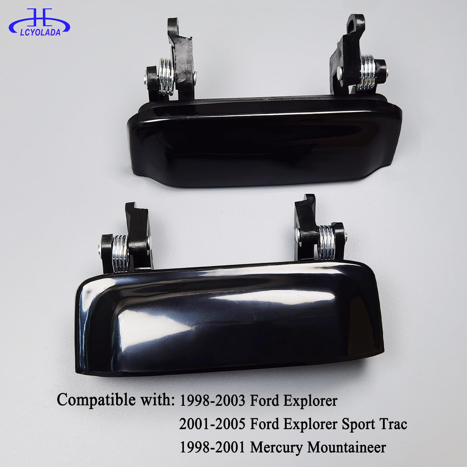 Lcyolada door handle front left interior for Explorer, quick replacement.