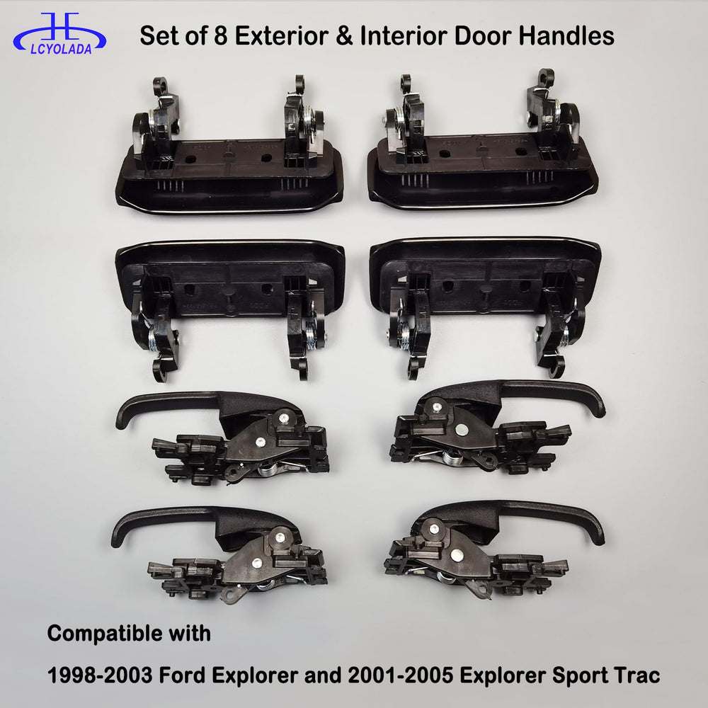 Lcyolada door handle front right exterior for Explorer Sport Trac, easy install.