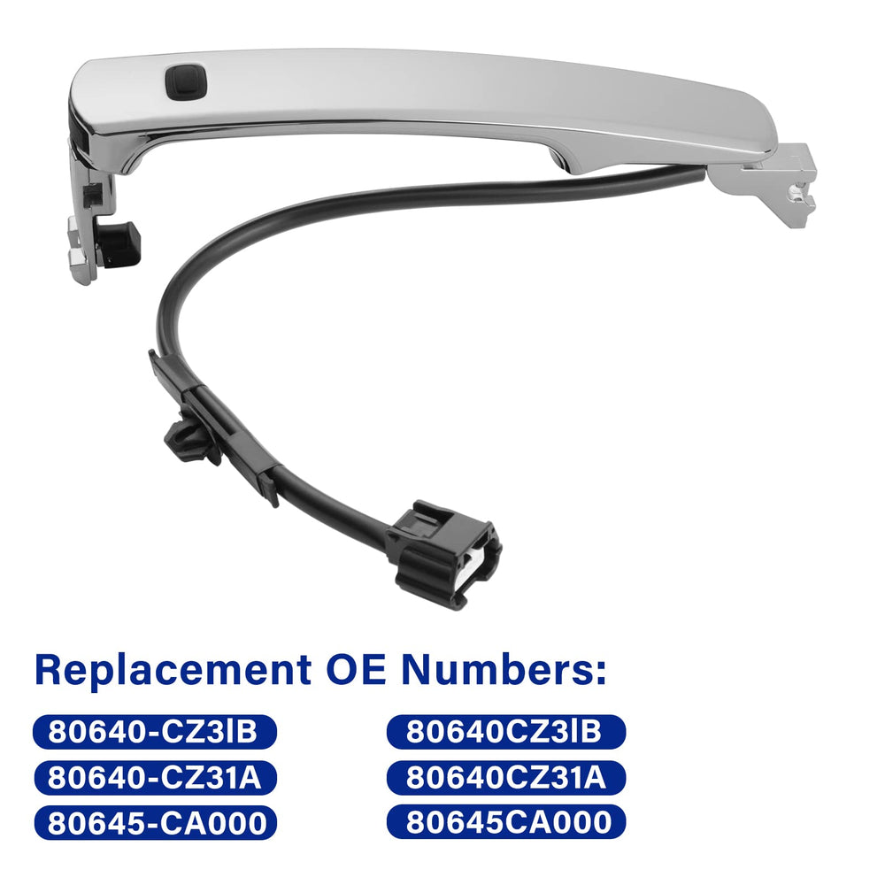 Lcyolada driver-side door handle compatibility for 2010-2013 Rogue, reliable replacement.