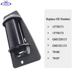 Lcyolada extended cab rear-right door handle shows sturdy fit for 1999-2007 pickups.