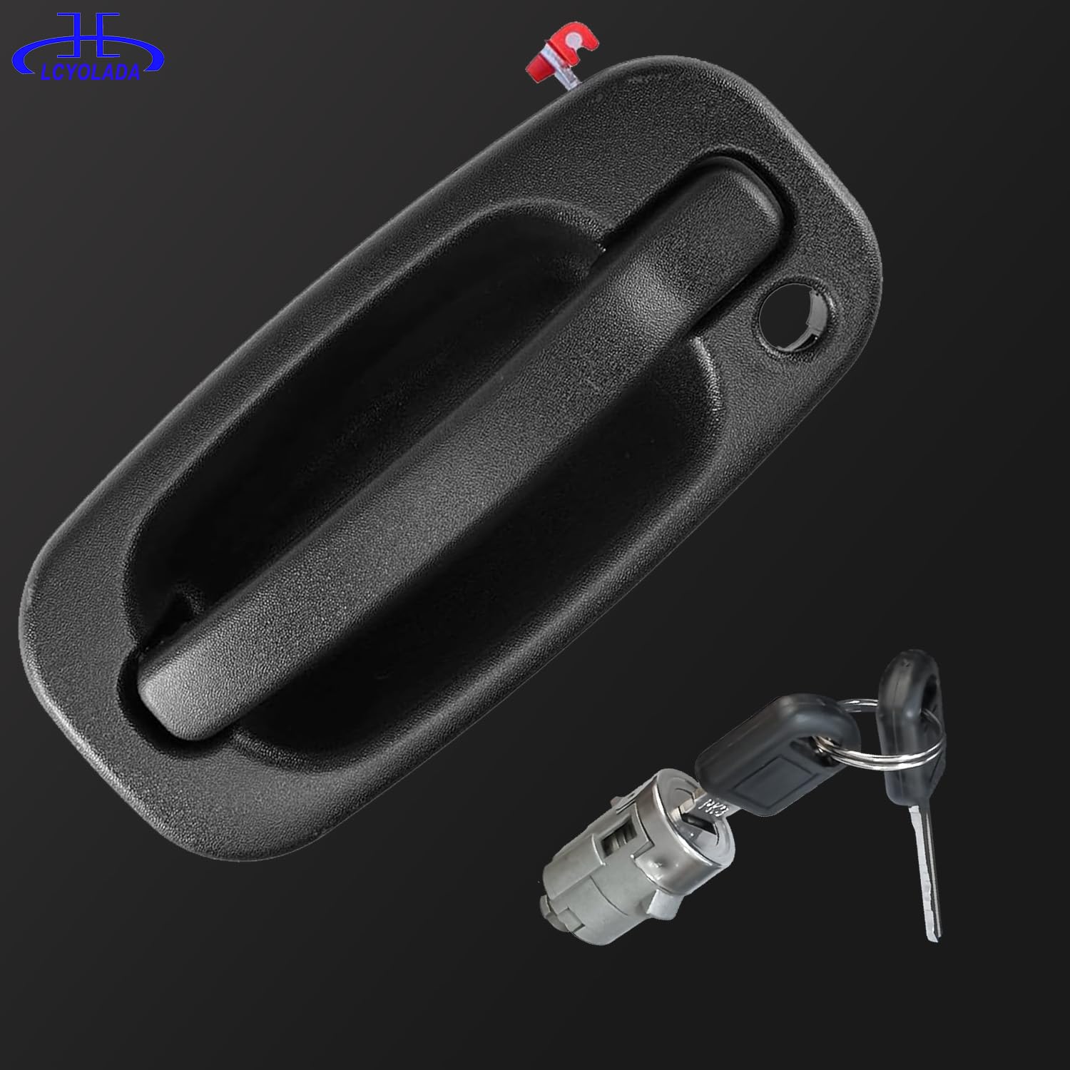 Lcyolada exterior door handle design profile preserving OEM look after replacement