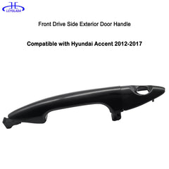 Lcyolada exterior door handle front-left for Hyundai Accent ensures firm daily use.
