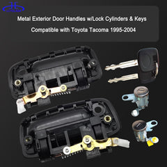 Lcyolada exterior front passenger door handle for Tacoma, precise match and smooth operation.