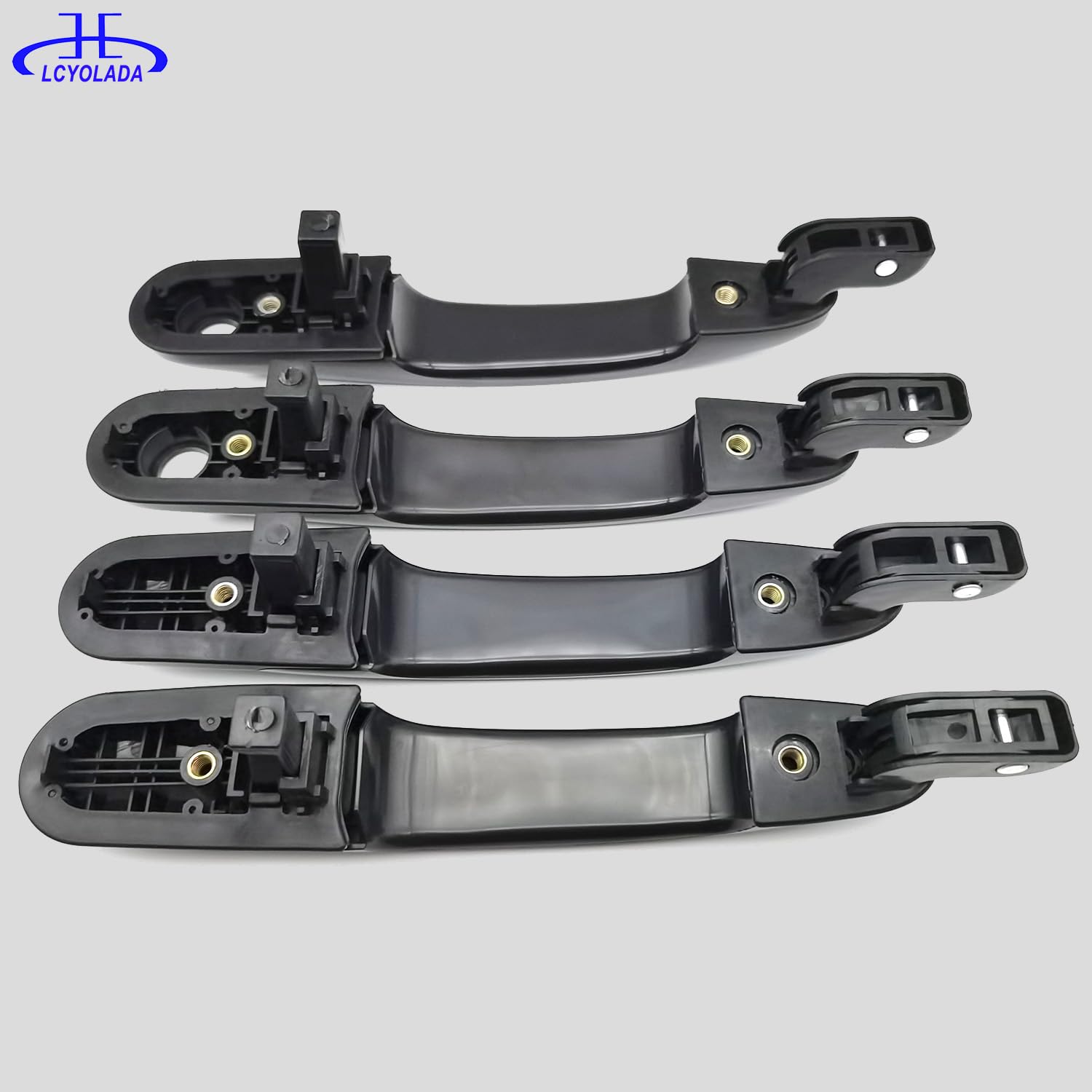 Lcyolada exterior door handle front right for Hyundai Tucson 2005 2009 seamless replacement