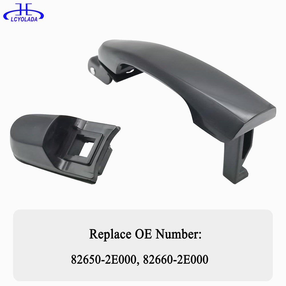 Lcyolada exterior door handle rear left for Hyundai Tucson 2005 2009 with reliable fit